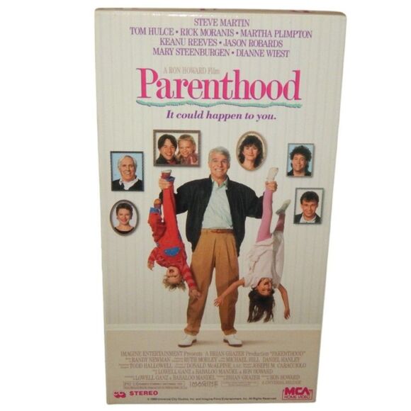 PARENTHOOD vintage VHS movie in original paper case Steve Martin Rick Moranis - Picture 1 of 7